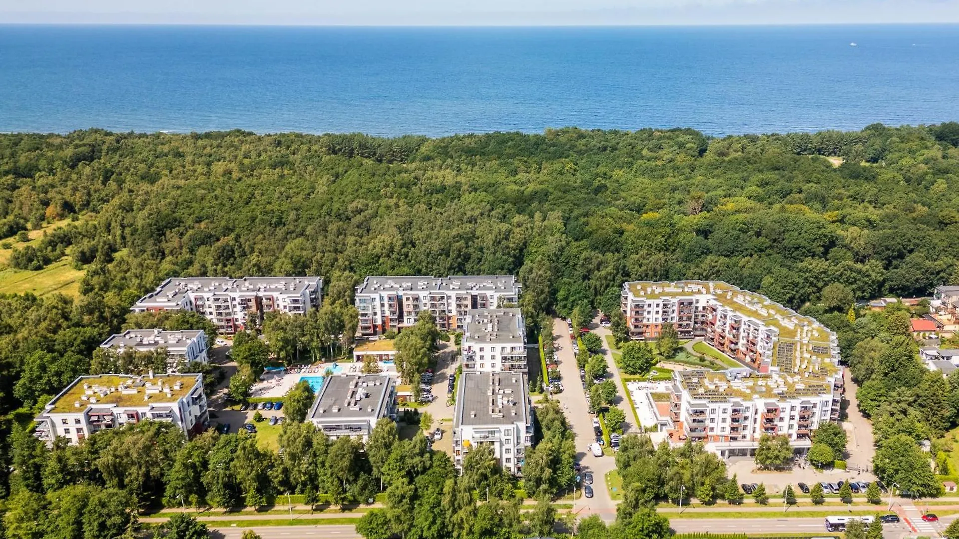 Apartment Apartamenty Fenomen - Pearl, Polanki Park W Kolobrzegu Z Basenem I Parkingiem